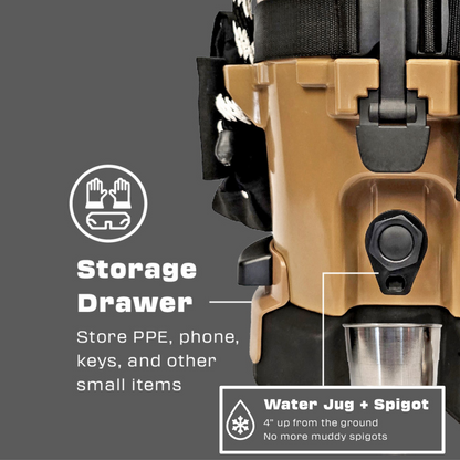 ANIMUS 5 in 1 WORK SITE COOLER