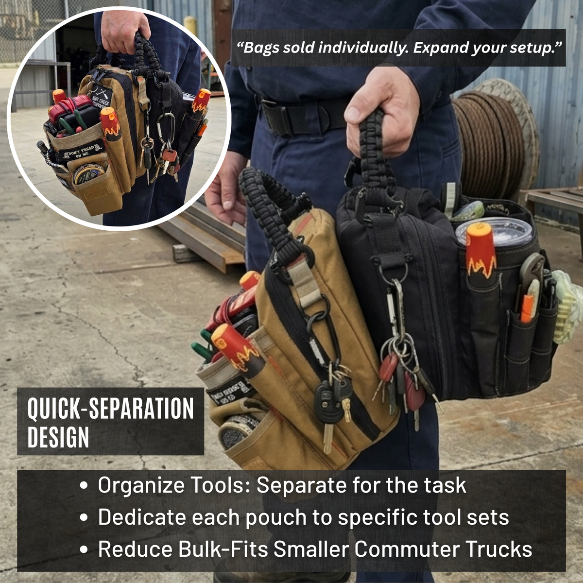 N52 Magnetic Tool bags