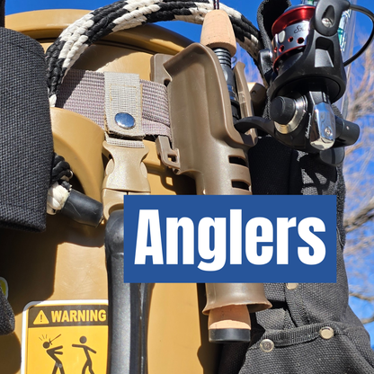 Durable coolers Fishing reel and tackle box with ice chest, water ang rod holder capabilities. Seat and dry drawer storage 'Anglers